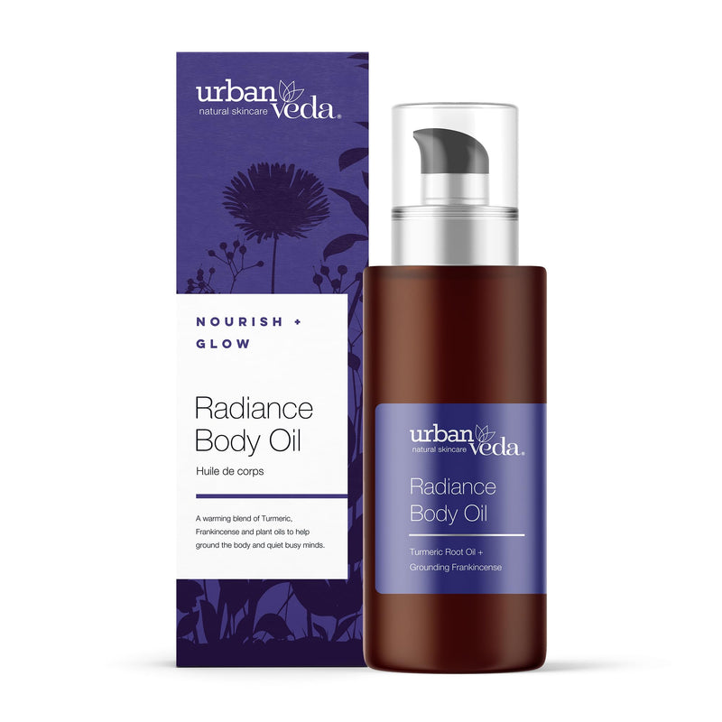 Urban Veda Body Oil with Vitamin E Oil | Collagen Oil for Skin Tightening | JojobaOil | Dark Spot Remover with TurmericOil| Bio Oil SkincareOil Stretch Marks | Body Oil for Women & Men | 3.40 Fl oz Frankinscence & Lavender
