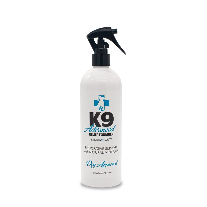 Draw It Out K9 Relief Spray Dog Pain Relief Spray, Topical Analgesic Pain Relief for Dogs - Dog Pain Reliever for Joint, Muscle Pain, Dog Arthritis and Dog Hip Pain Relief (8oz) 8oz - PawsPlanet Australia