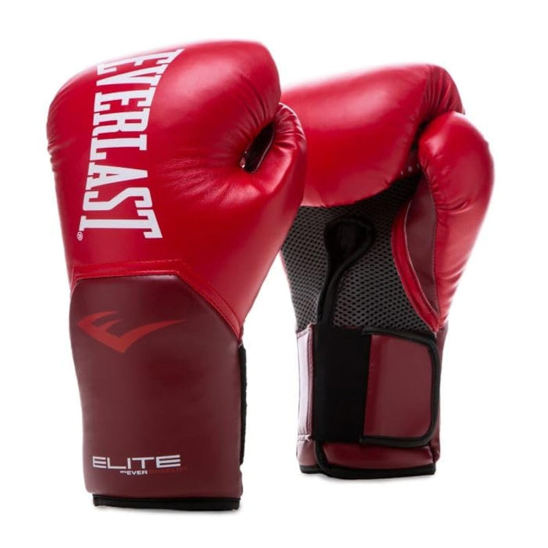 Everlast P00002334 Elite V2 Training Glove Flame Red 8OZ - BeesActive Australia