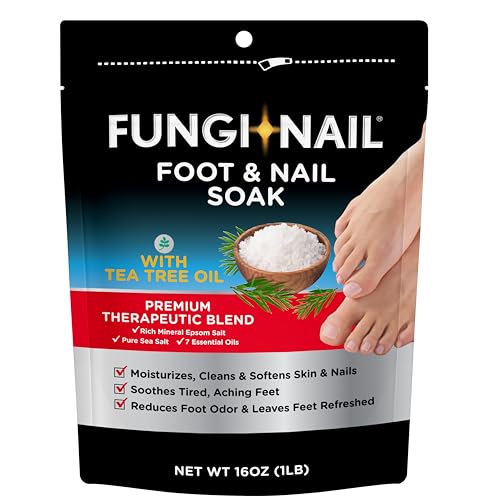Fungi-Nail Foot & Nail Soak, Tea Tree Oil Foot Soak, 1 Pound