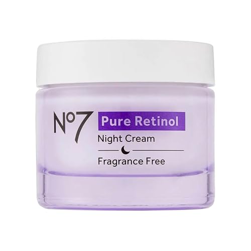 No7 Pure Retinol Night Cream, 1.69 Fl Oz 1.69 Fl Oz (Pack of 1)