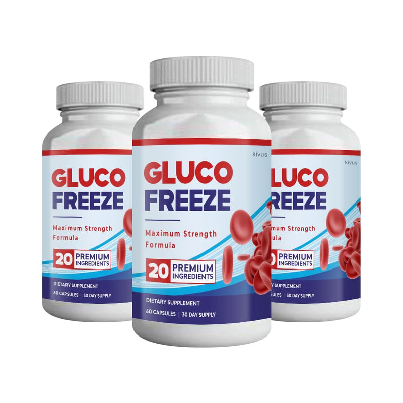 kivus Glucofreeze - Gluco Freeze 3 Pack - BeesActive Australia