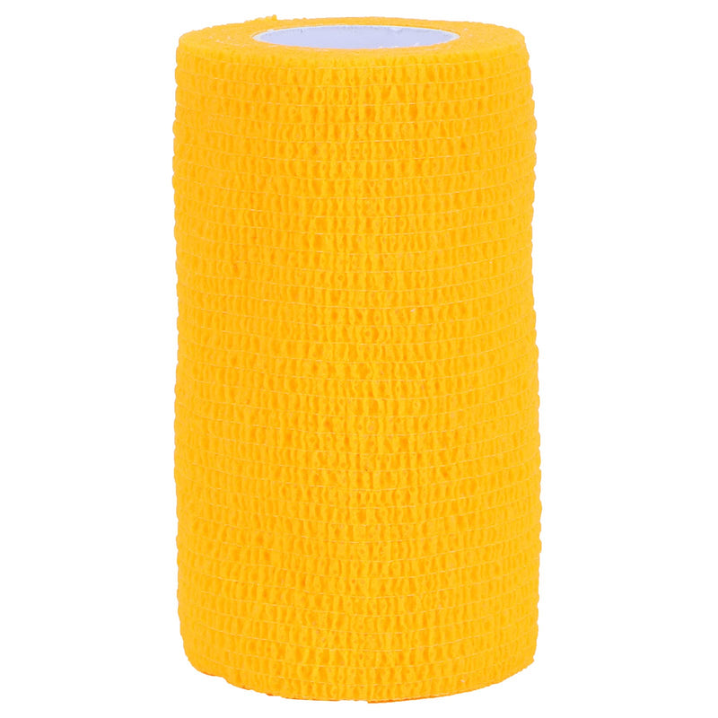Yellow Non-Woven Cow Hoof Repair Bandage, Cohesive Tape Wrap for Pasture Farm Cattle Hoof Vet Wrap Trimming Supplies - BeesActive Australia