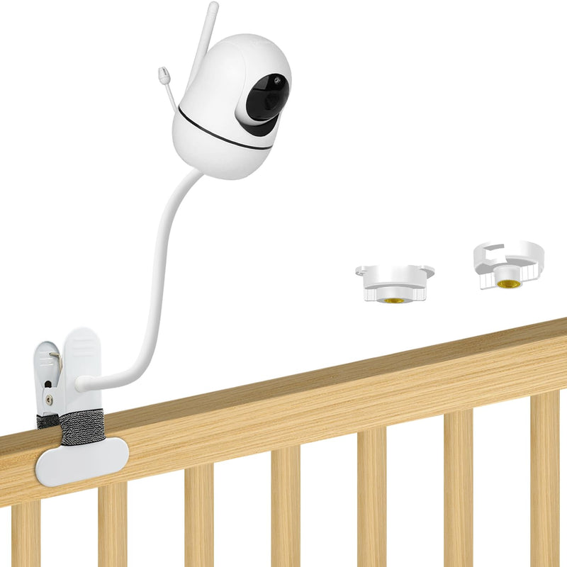 15.7 inches Baby Monitor Mount Compatible with HelloBaby HB65/HB6550/HB6550 pro/HB66/HB248,ANMEATE SM935E Baby Monitor Camera Flexible Clip Clamp Mount Long Gooseneck Arm - BeesActive Australia