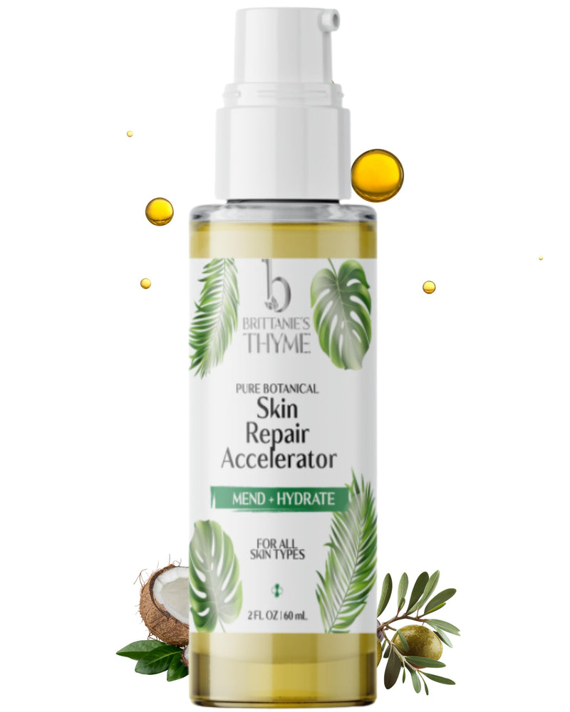 Brittanie's Skin & Scar Repair Accelerator For C Section Recovery, Scars, Stretchmarks & Tattoos | Natural, Non-Toxic Healing Treatment, Dermatologist Recommended, Deeply Nourishes, Reduces Wrinkles