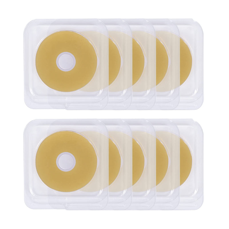 10PCS Ostomy Barrier Rings,Sting Free Moldable Ostomy Rings,Hydrocolloid Skin Extender Rings for colostomy Bags 2MM - BeesActive Australia