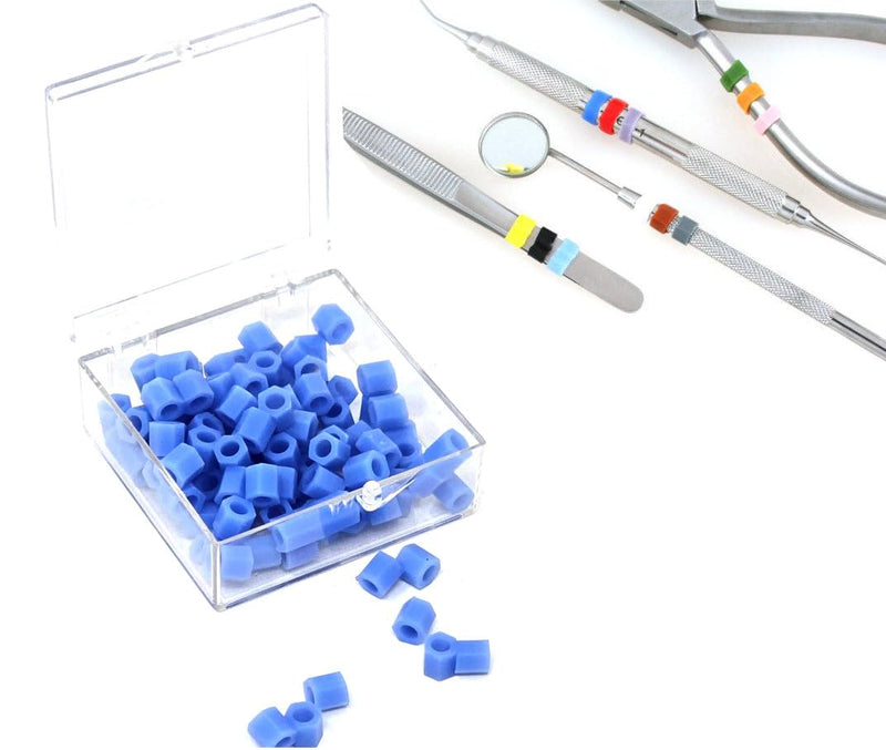 Silitone Color Bands Pack of 100 (Navy Blue) Navy Blue