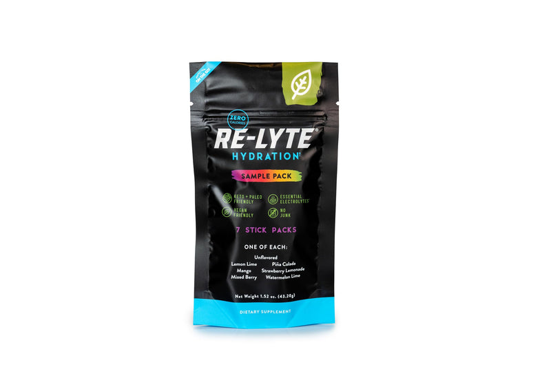REDMOND Re-Lyte Hydration Electrolyte Powder Drink Mix Variety (7 Stick Packs) 0.23 Ounce (Pack of 7)