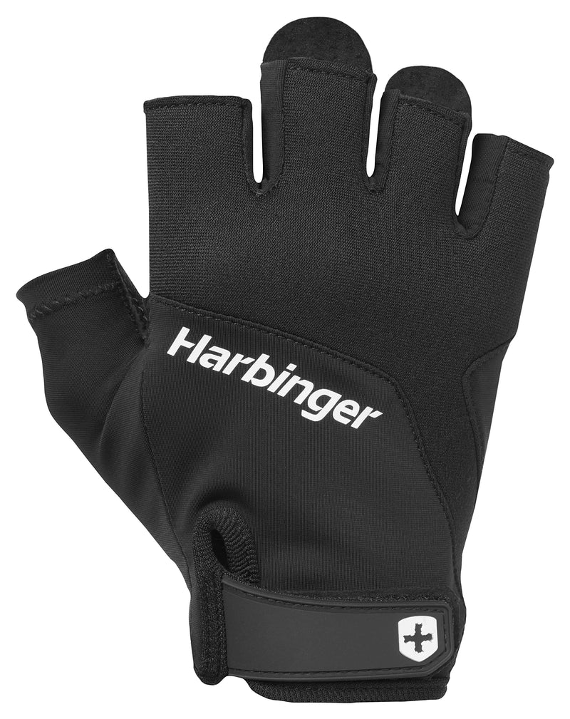 Harbinger Training Grip Weightlifting Workout Gloves 2.0 Unisex Black Small - BeesActive Australia