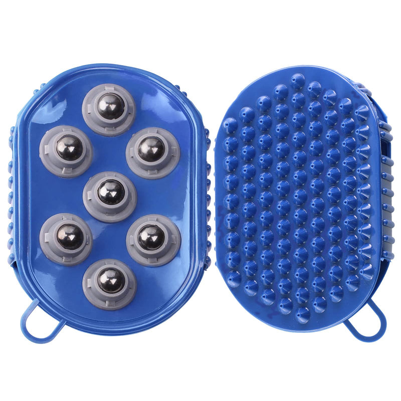 Harrison Howard ShineWell Pet Grooming Brush Massage Glove Practical Day to Day Uses for Horses Dogs Cats - BeesActive Australia