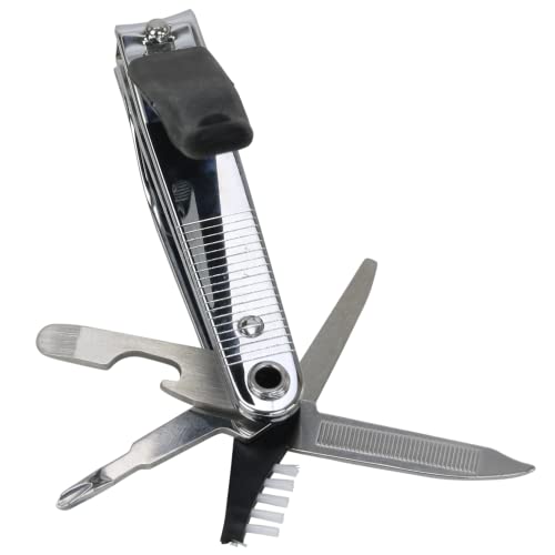 Iconikal 8-in-1 Toenail Clipper Multi Tool Screwdriver File 1.0