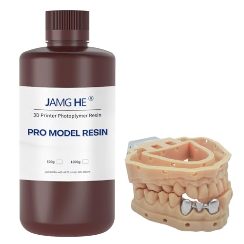 Jamghe Dental Pro Model Resin 3D Printer Resin 500g(Almond)
