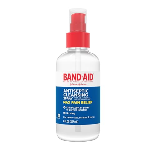BAND-AID Brand Antiseptic Cleansing Spray, 8 Fl. Oz 8 Ounce