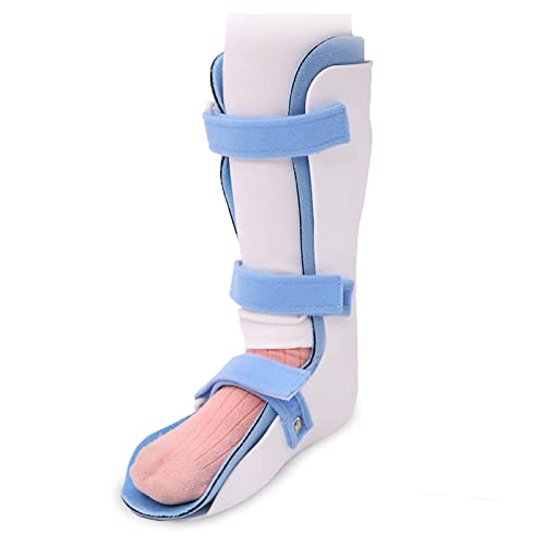 Kids AFO Drop Foot Brace Baby Ankle Foot Orthosis Night Splint for Children Toddler Pediatric Strephenopodia Support Strephexopodia Splint Walking with Shoes or Sleeping (XL-Left) XL-Left White