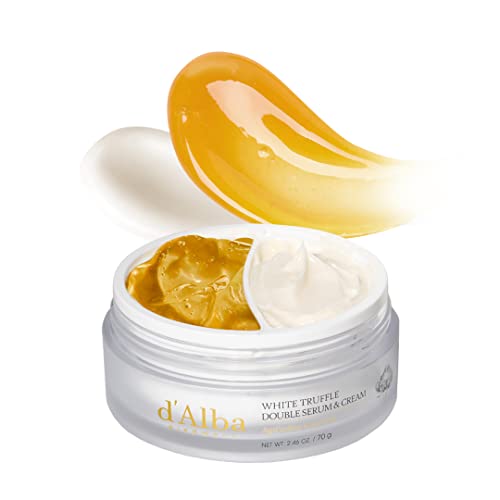 d'alba Piedmont White Truffle Double Serum & Cream (2.46 oz) JAR