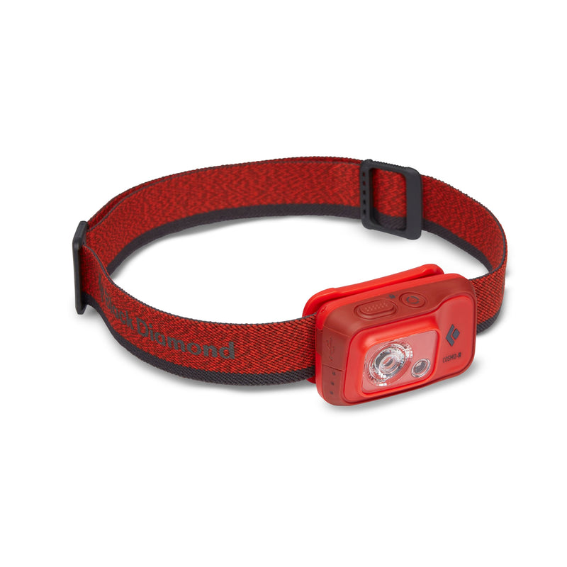 BLACK DIAMOND Cosmo 350-R Rechargeable LED Headlamp, Waterproof and Dimmable for Camping, Hiking, Running, with Red Light Headlamp Mode, Octane One Size - BeesActive Australia