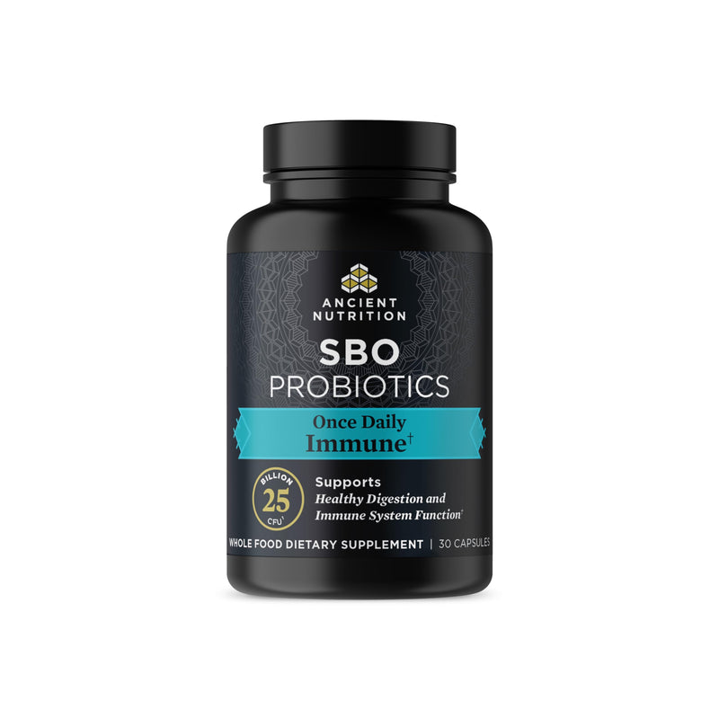 Ancient Nutrition SBO Probiotics Daily Immune, 25 Billion CFUs* Once Daily 30 Count