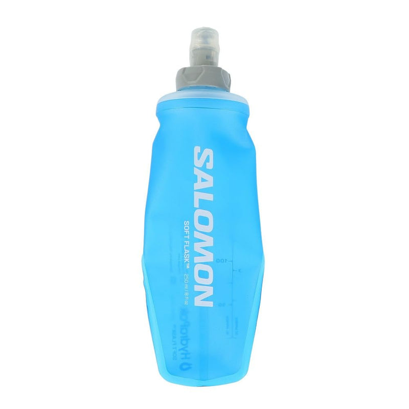 Salomon Soft Flask 250 ml / 8 Ounce Hydration Accessory - Clear Blue