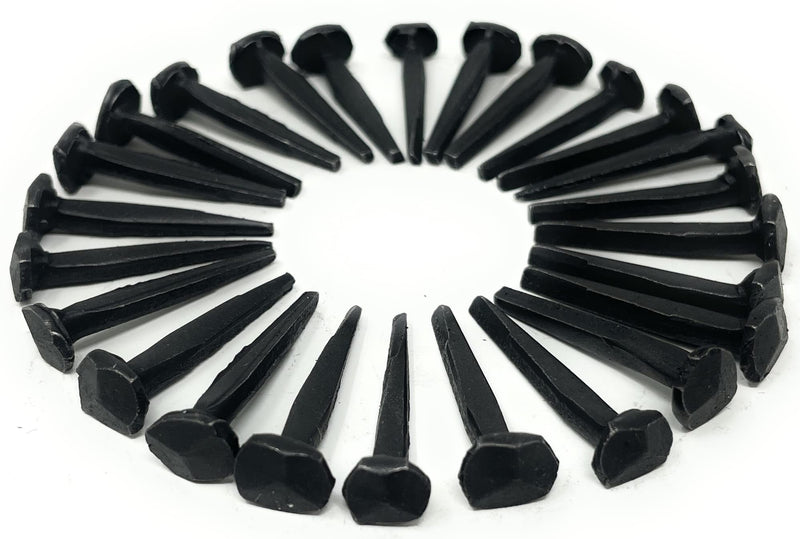 Metal Magery 1" Wrought Head Nails Decorative Antique Rose Head Nail QTY: 25 - BeesActive Australia