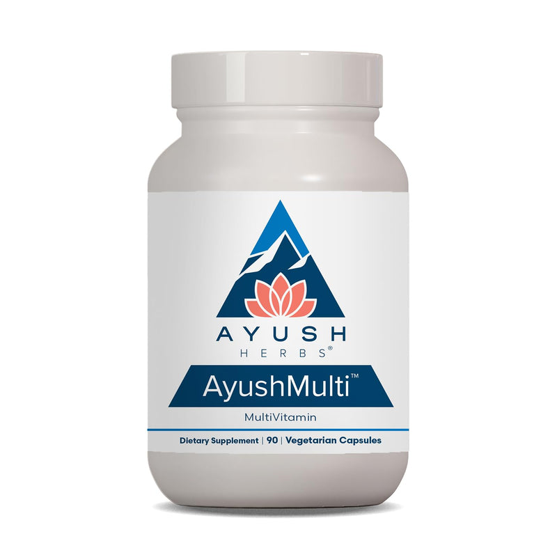 Ayush Herbs Ayush Multi, Multi Vitamin Capsules, 90 Servings | Multivitamin with Iodine & Zinc for Men & Women, Daily Vitamin & Mineral Support for Adults