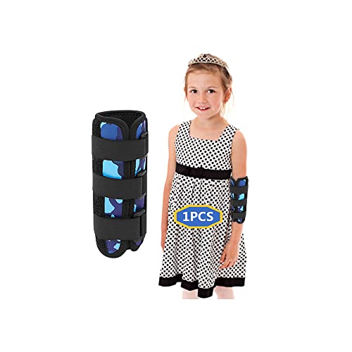 Pediatric Elbow Immobilizer Night Splint, Elbow Brace Cubital Tunnel Ulnar Nerve Entrapment, Arm Support Splint for Pain Relief, Child Restraint Stabilizer Brace (Small) Small