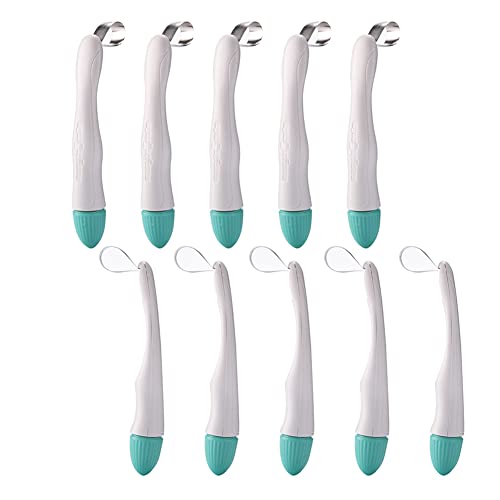 SNAWOP Dental Matrix Bands 10PCS Preformed Standard/Curved Matrices for Teeth Restoration 4.5MM/6MM (6MM Curved) 6MM Curved