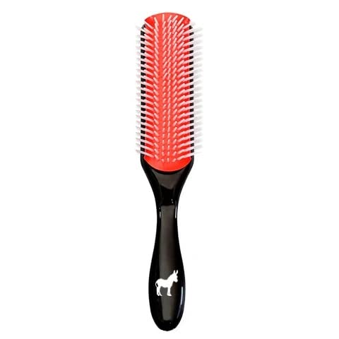 Pete & Pedro Classic Cushion 9 Row Nylon Bristle Men's & Women Hair Brush | Great for Separating, Shaping, Blow Drying, Styling & Detangling | Thick & Curly & All Hair Types | As Seen on Shark Tank c) Classic Cushion 9 Row Hair Brush - BeesActive Australia