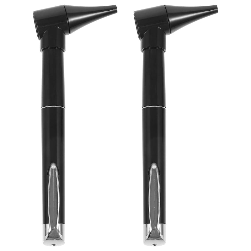 Healifty Medical Diagnostic Otoscope, Ear Care Ear Scope Magnifying Lens Clinical Penlight Flashlight Ear Care Set 2pcs - BeesActive Australia