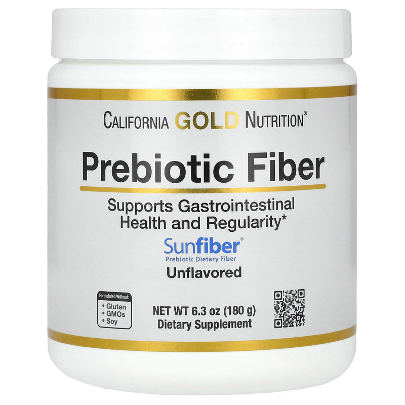 California Gold Nutrition Prebiotic Fiber, 6.3 oz (180 g)