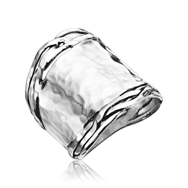 JEAN RACHEL JEWELRY 925 Sterling Silver Ring Vintage Antique Look, Hypoallergenic, Nickel and Lead-free, Artisan Handcrafted Designer Collection, Made in Israel 11 - BeesActive Australia