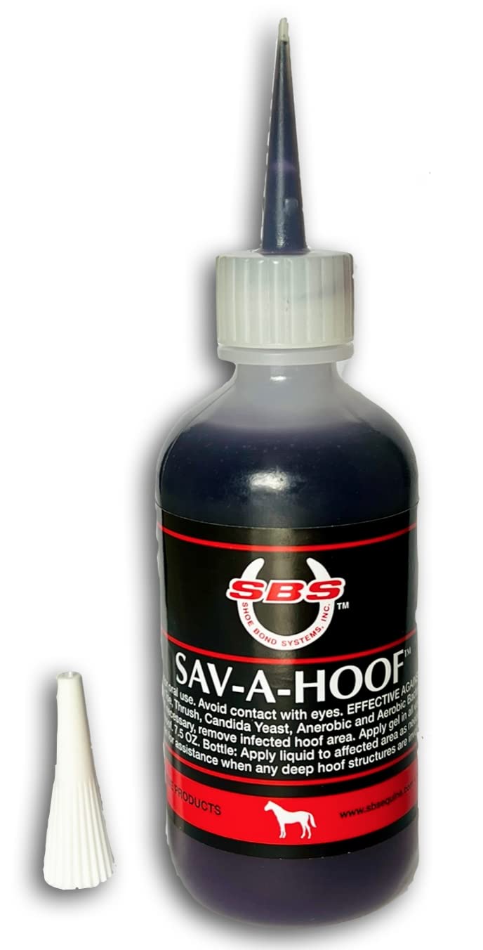 Gel II by SBS EQUINE, Hoof Treatment, Long - Lasting Time Release Formula, No Messy Waste or Run-Off 4 oz - BeesActive Australia
