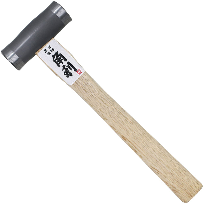KAKURI Small Hammer Double Face GENNO 6.5 oz, Japanese Carpenter Hammer for Woodworking and Crafts, Heavy Duty Japanese Carbon Steel, Dual Head, Wood Handle, Made in JAPAN Silver Genno 6.5 Oz - BeesActive Australia