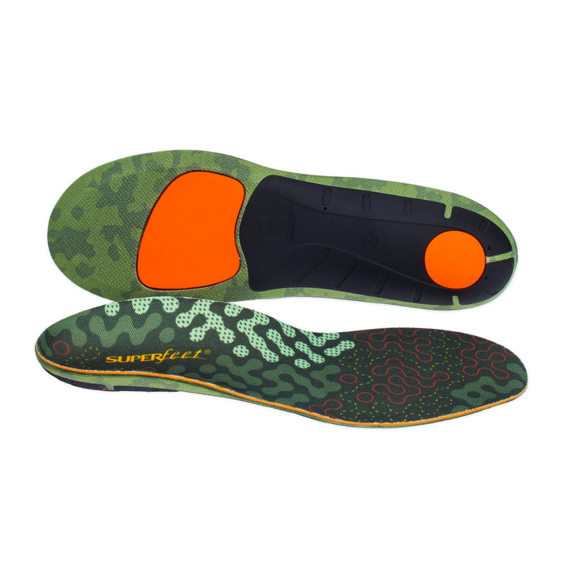 Superfeet Hike Cushion Insoles for Hikers with Medium to High Arch Support & Adaptive Comfort Technology - 11.5-13 Men / 12.5-14 Women Men 11.5-13 / Women 12.5-14