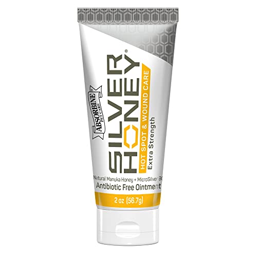 Silver Honey Hot Spot & Wound Care Pet First Aid Ointment, 2 oz Tube 2 oz, Single