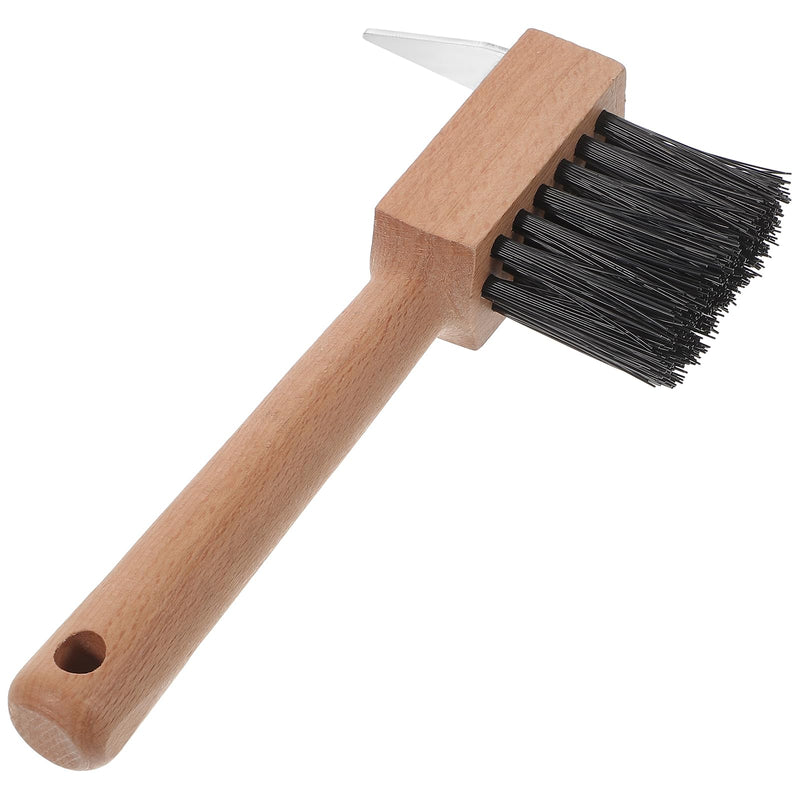 balacoo Horse Hoof Pick Brush: Horseshoe Hook Toddler Brush Nail Tools Hoof Groove Cleaner Scraper Horseshoe Trimmer Goat Brush for Horses - BeesActive Australia