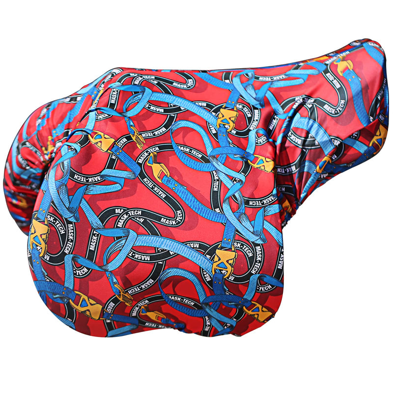 Harrison Howard Stretchy Saddle Cover Keep Saddle Scratch-and-Dust Free Multi-Prints GP/CC Saddle Cover-Entwined Entwined - BeesActive Australia