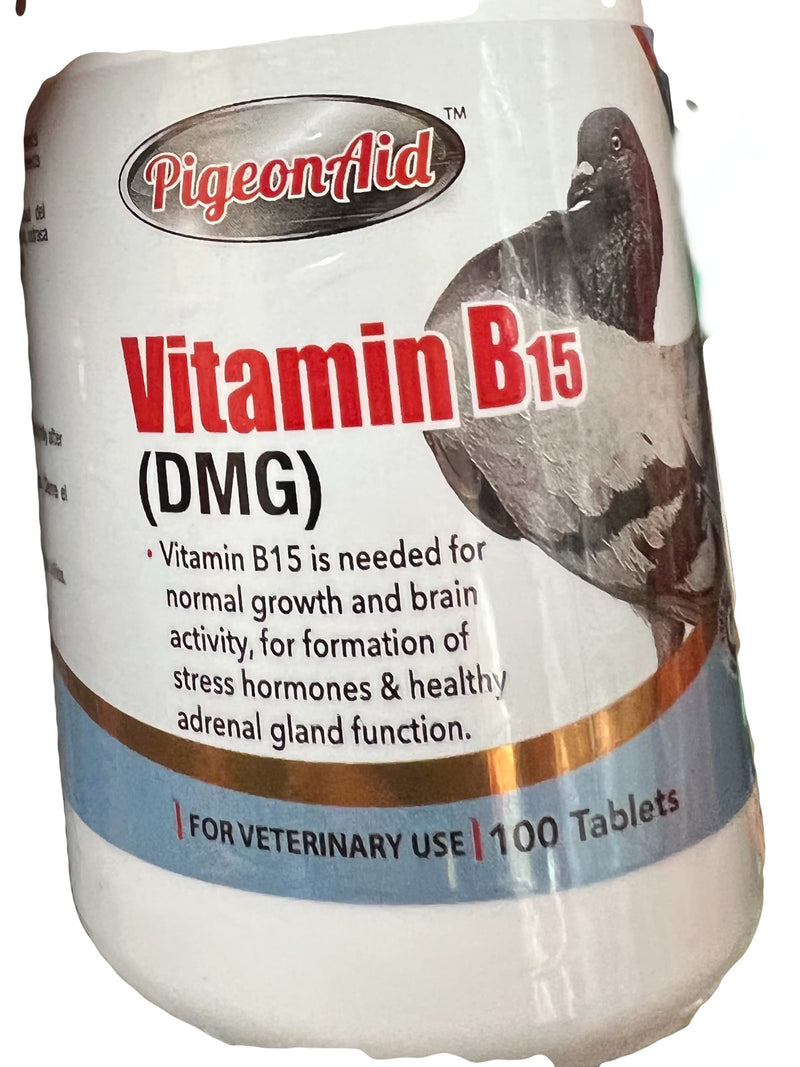Vitamin B15 (DMG) 100 Tablets PALOMAS Pigeons - PawsPlanet Australia