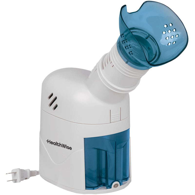 HealthWise Steam Inhaler Respiratory Vapor Therapy | Sinus Pressure, Congestion, Colds & Cough Relief | Facial Steamer, Steam Inhaler, FSA Eligible, Vaporizer or Vocal Steamer | Mask for Cleansing - BeesActive Australia