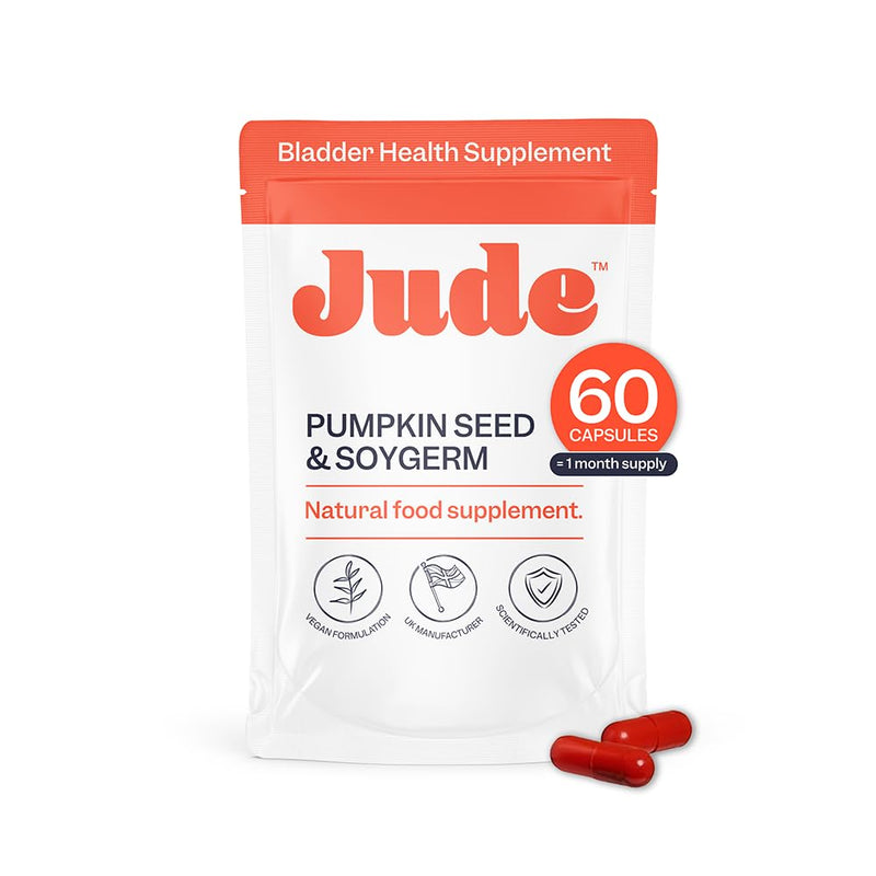 Jude Bladder Control Supplements for Women | Overactive Bladder Support Pills to Reduce Leakage and Incontinence | Go Less for Frequent Urination | 60 Count (1 Month Supply) 60 Count (Pack of 1)