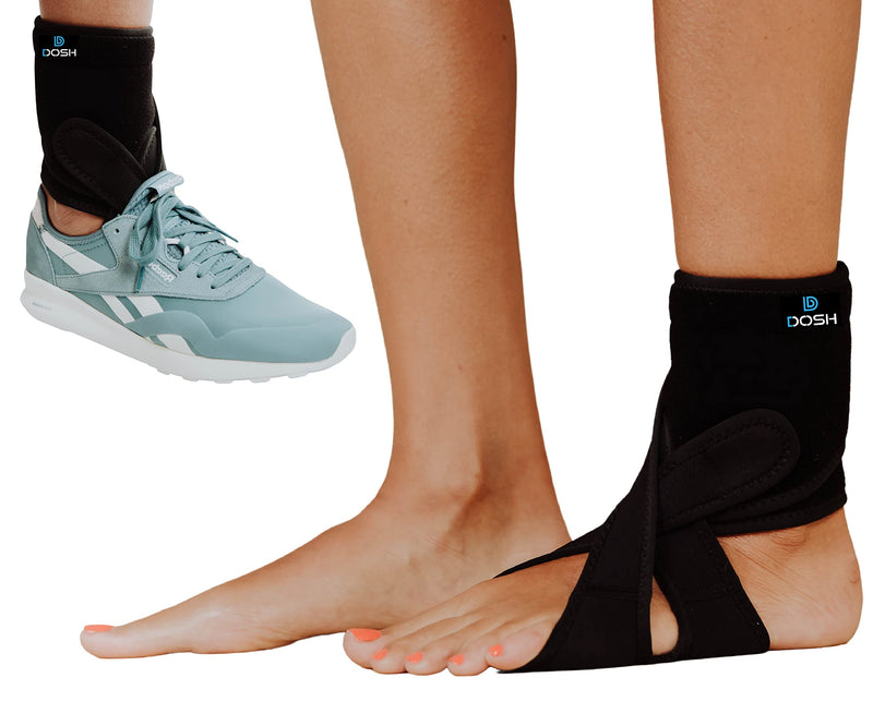 Dosh AFO Foot Drop Brace - Drop Foot Brace for Walking - AFO - Unisex (Left- One Size) Left- One Size - BeesActive Australia