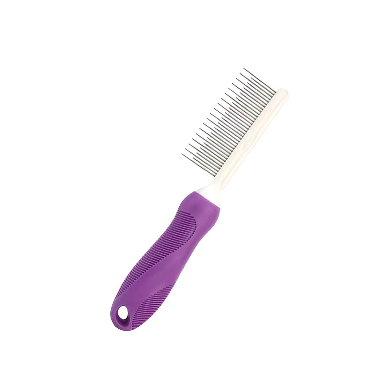 Detangling Pet Hair Comb Pet Grooming Comb Long Stainless Steel Teeth Comb for Dogs Cats - BeesActive Australia