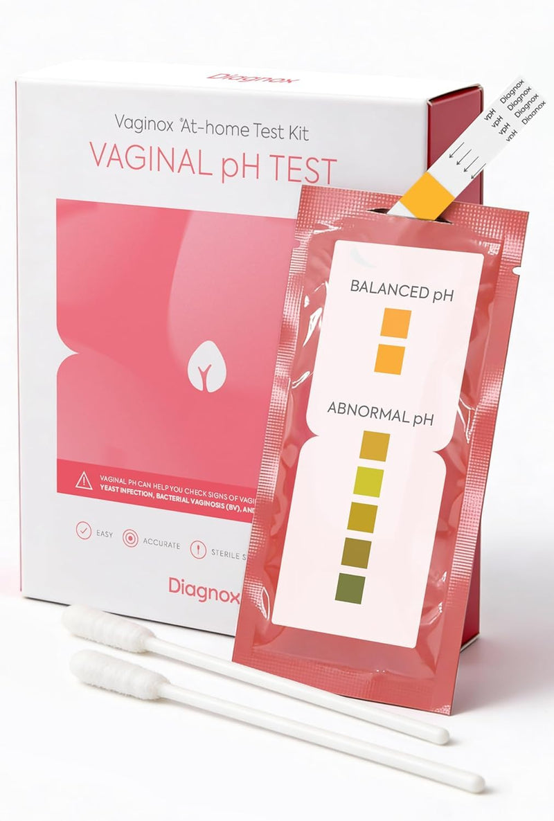 Vaginal pH Test Kit - Yeast Infection Test & BV Test Strips for Women - Clinical Grade, Accurate and Quick Results in 30 Seconds - 10 Self Tests 10 Count (Pack of 1)