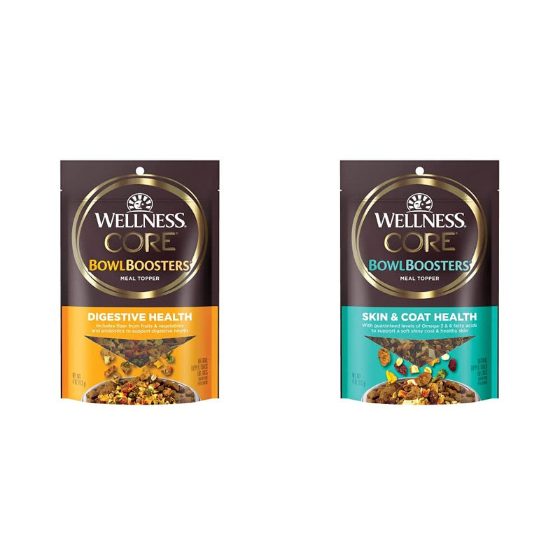 Wellness Bowl Boosters Dog Topper Variety Pack, Digestive Health & Skin & Joint - PawsPlanet Australia