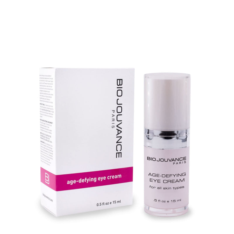 BIO JOUVANCE PARIS - Age-Defying Eye Cream 0.5oz / 15ml - Reduce Wrinkle | Anti-Aging | Diminish Puffiness and Dark Circles | Daily Facial Skin Care Treatment Regimen | Made in France - BeesActive Australia