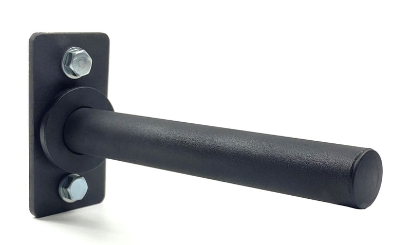 Trenbon Standard Wall Mount Weight Plate Holder for 1" Standard Weight Plate & Wall Mount Storage, 100lb Capacity (Black Single) - BeesActive Australia