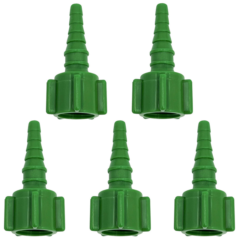 5pk Oxygen Tubing Swivel Nipple Christmas Tree Connectors 5pk - BeesActive Australia