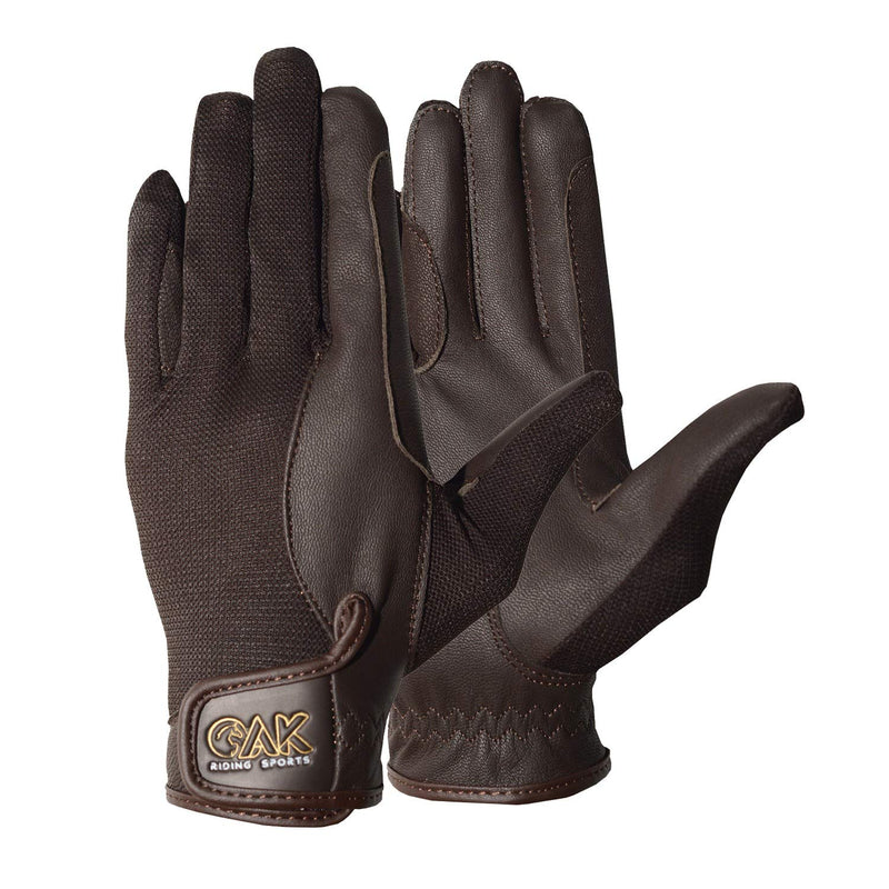 AK Summer Horse Riding Gloves in Soft Leather with Breathable Mesh, Solar Tech AKRS-5021 Small Brown - BeesActive Australia