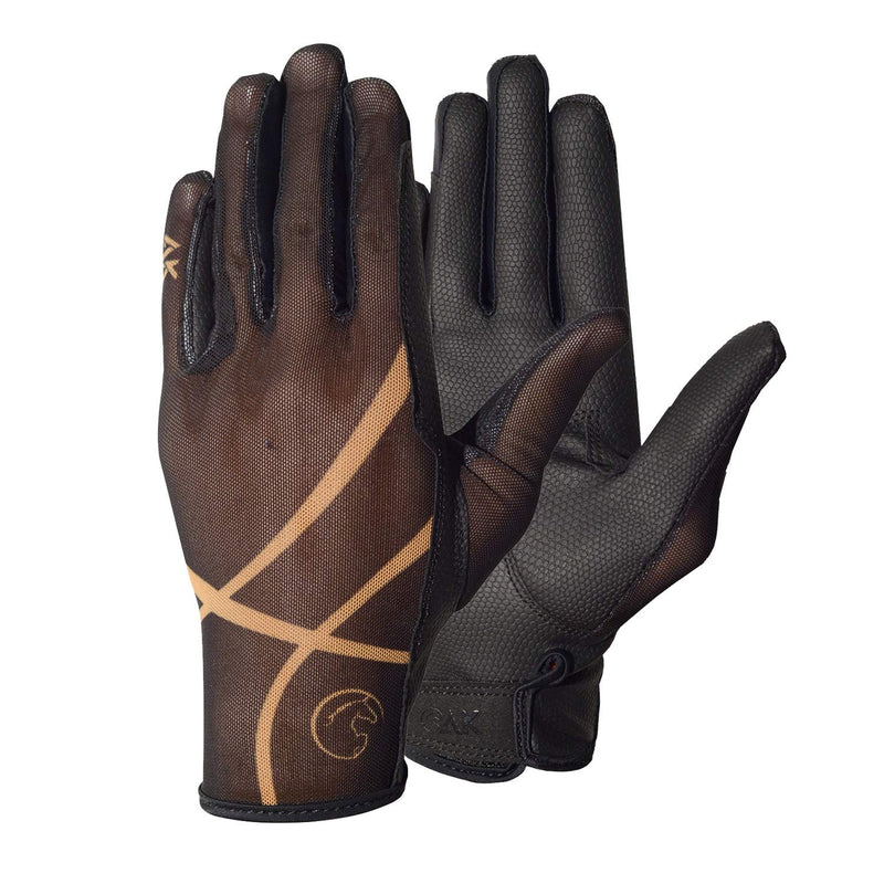 AK Summer Breathable Horse Riding Gloves & for Daily use AKRS-7007 Large White - BeesActive Australia