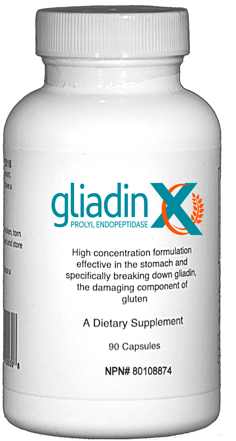 Gluten Digestion Support Supplement for Celiac Disease & Gluten Intolerance | Scientifically Proven Support for Strict Gluten-Free Diets. Highest Concentration of Active Ingredients. Celiac Safe. 30 Count (Pack of 1)