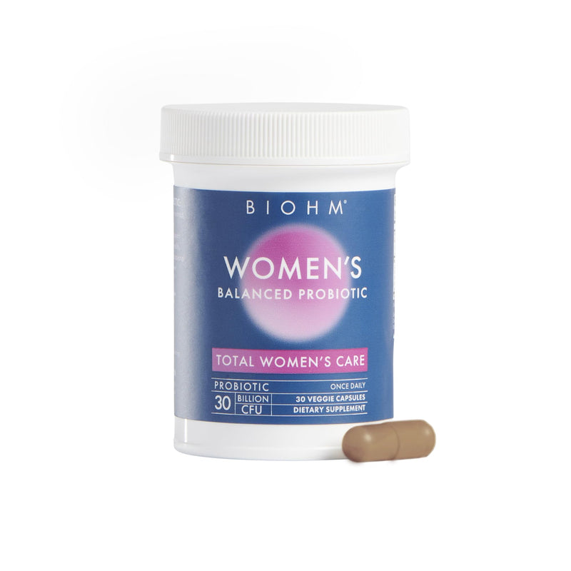 BIOHM Probiotics for Women, 30 Billion CFU, 9 Strains (30 Count) Helps Support Total Gut Health, Digestive & Immune System, Vaginal Probiotic for Urinary Tract & Vaginal Health, 30 Day Supply 30 Caps: Womens Probiotic